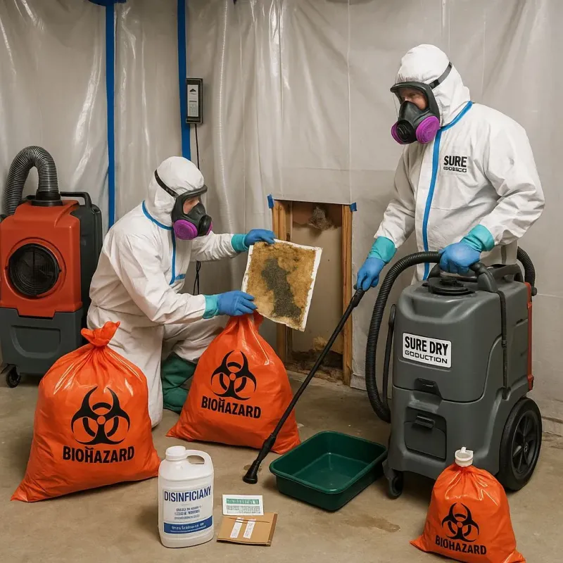 Contaminated Water Handling Protocols process in Saint Henry, OH